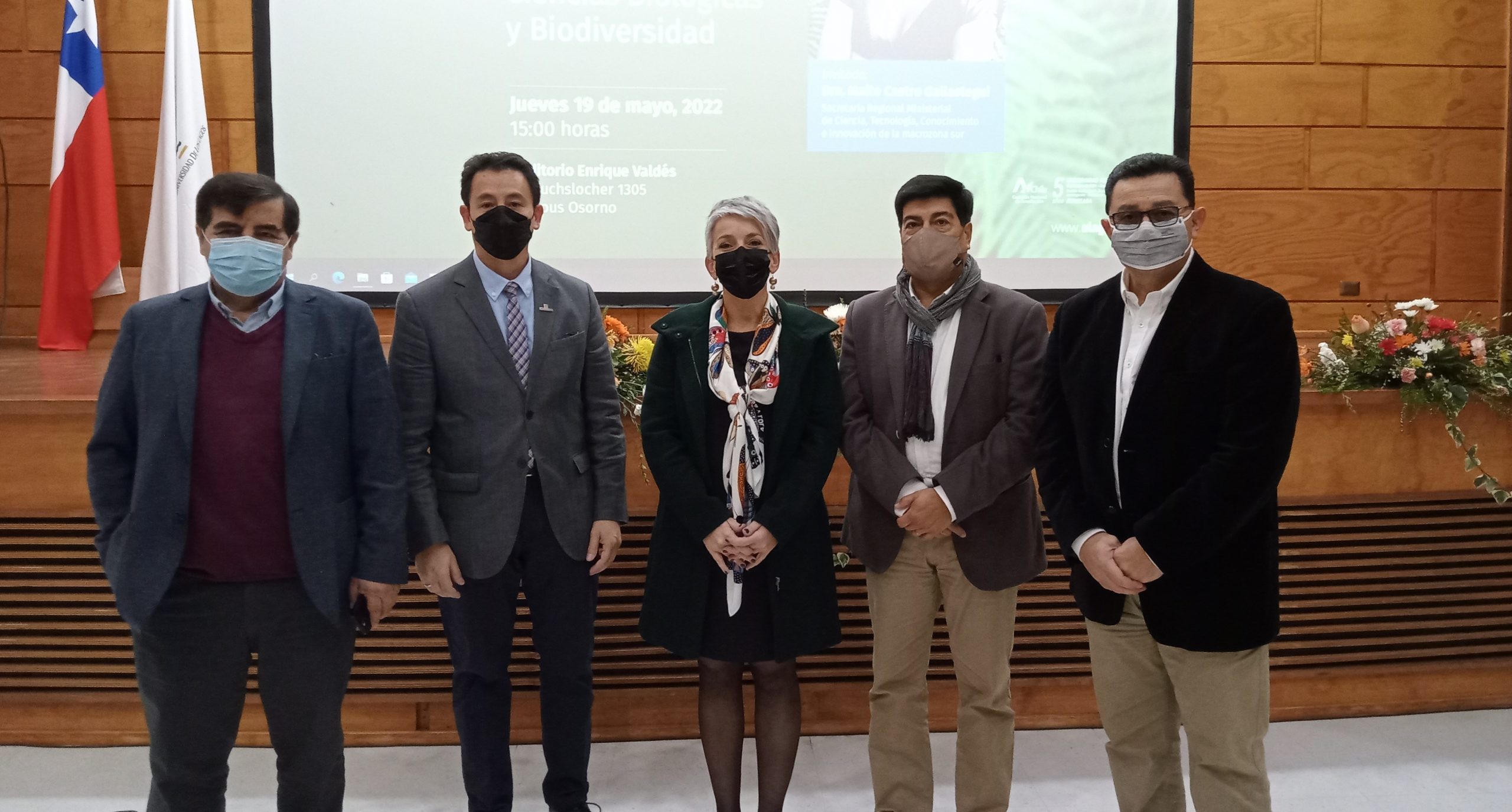 Seremi de Ciencias inauguró año académico del Departamento de Ciencias Biológicas y Biodiversidad de la ULagos
