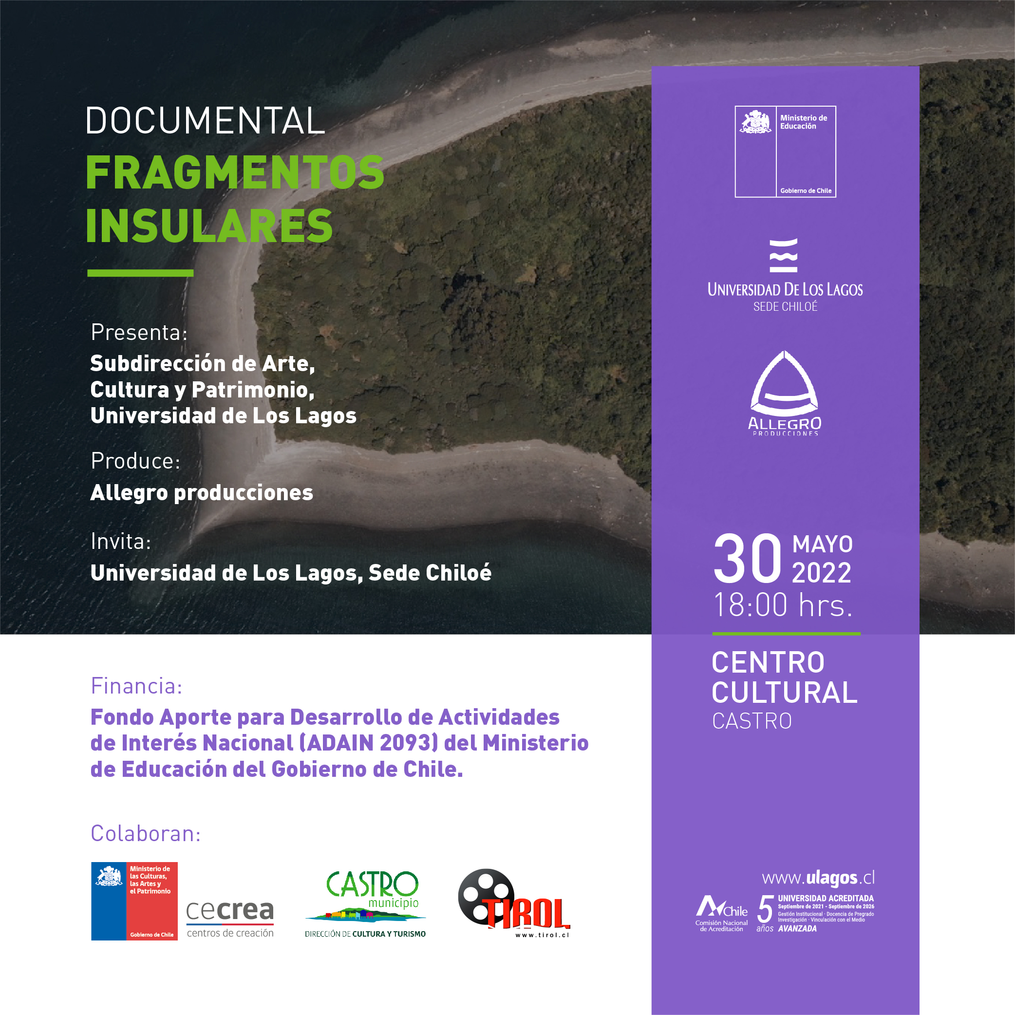 ULagos estrena documental sobre Chiloé en el mes del patrimonio