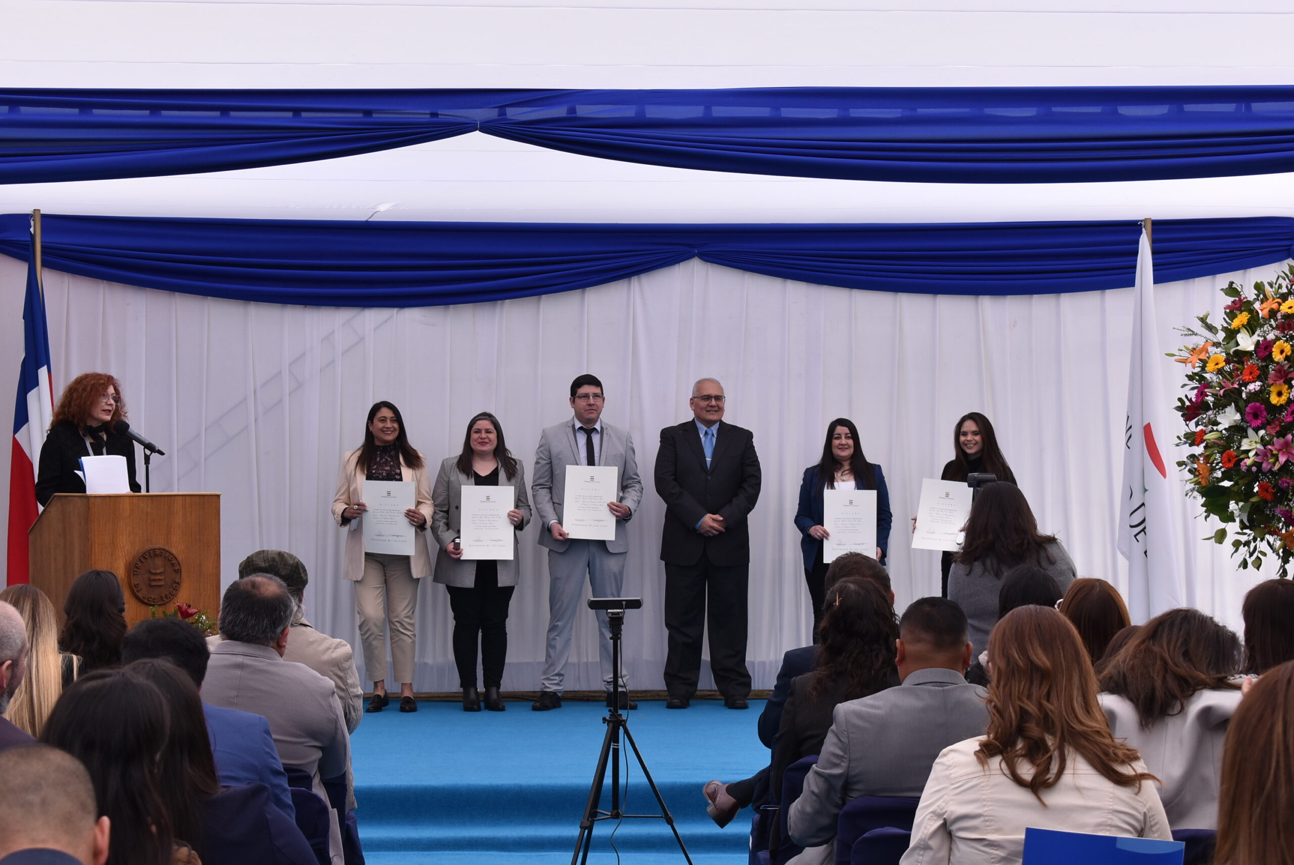 ULagos Santiago retomó ceremonias de titulación presenciales