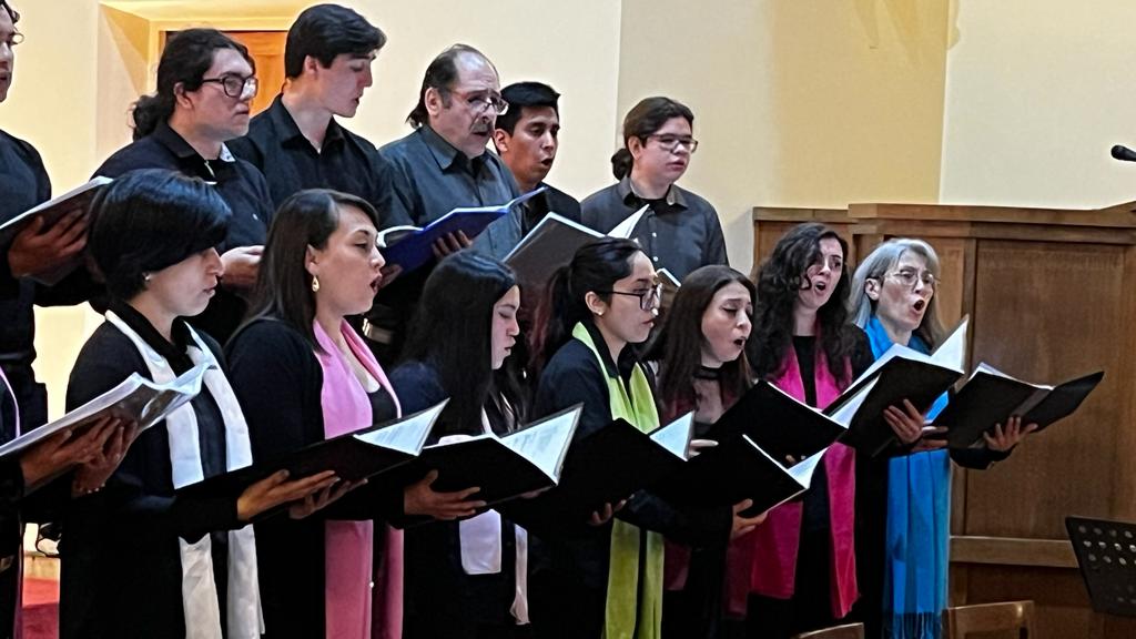 Coro de Cámara fue invitado de honor a festejos por Aniversario del Instituto Alemán de Osorno
