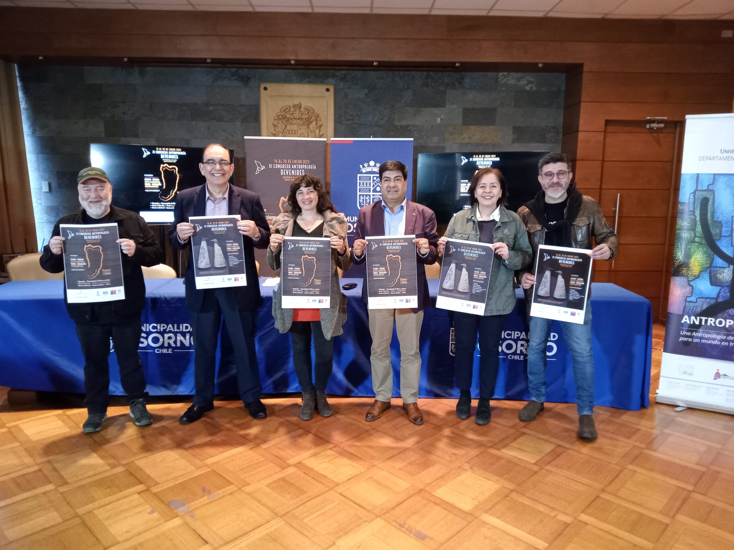 Realizan lanzamiento del XI Congreso Chileno de Antropología