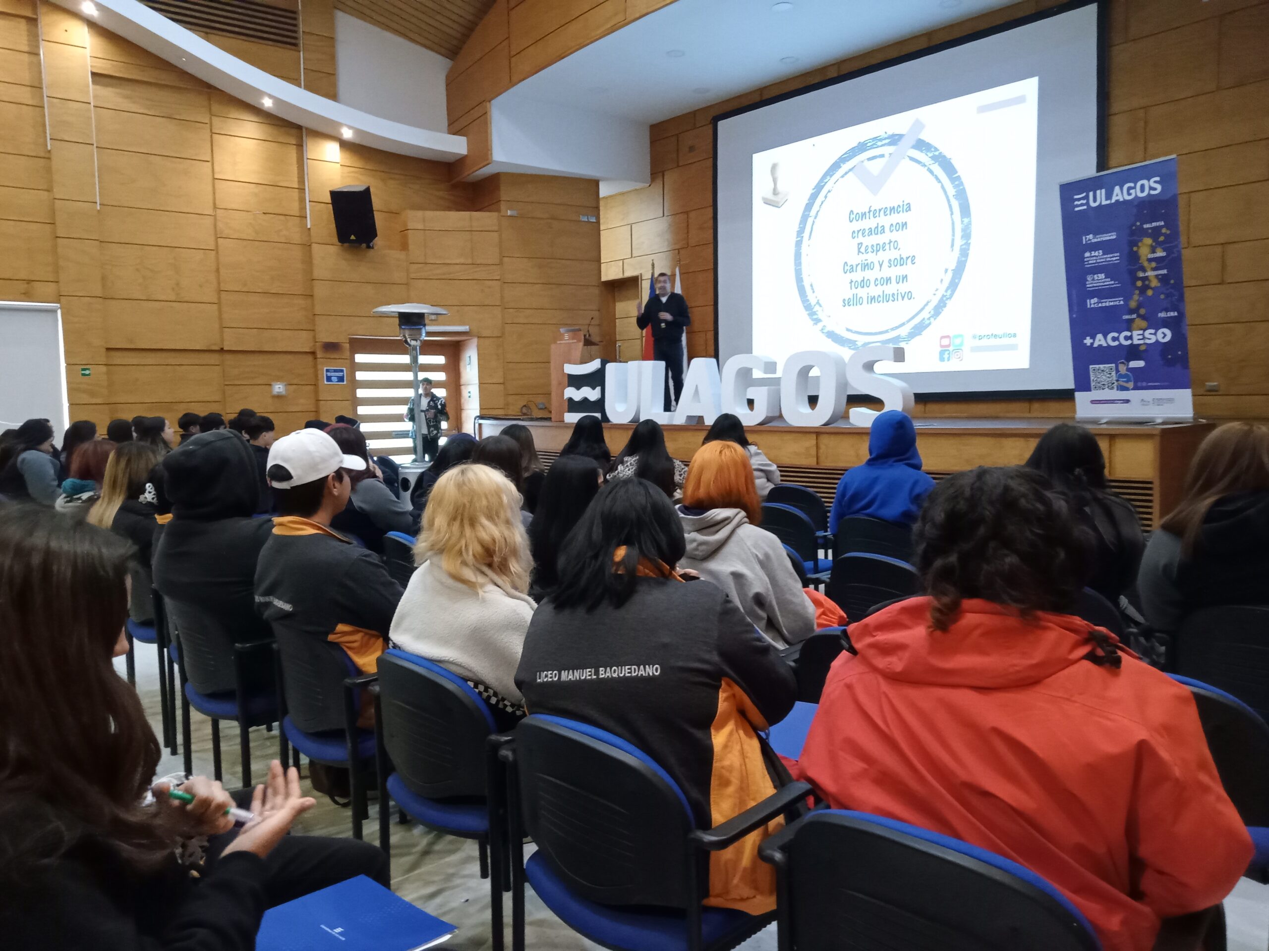 Estudiantes de enseñanza media logran ser profesores por un día en ULagos