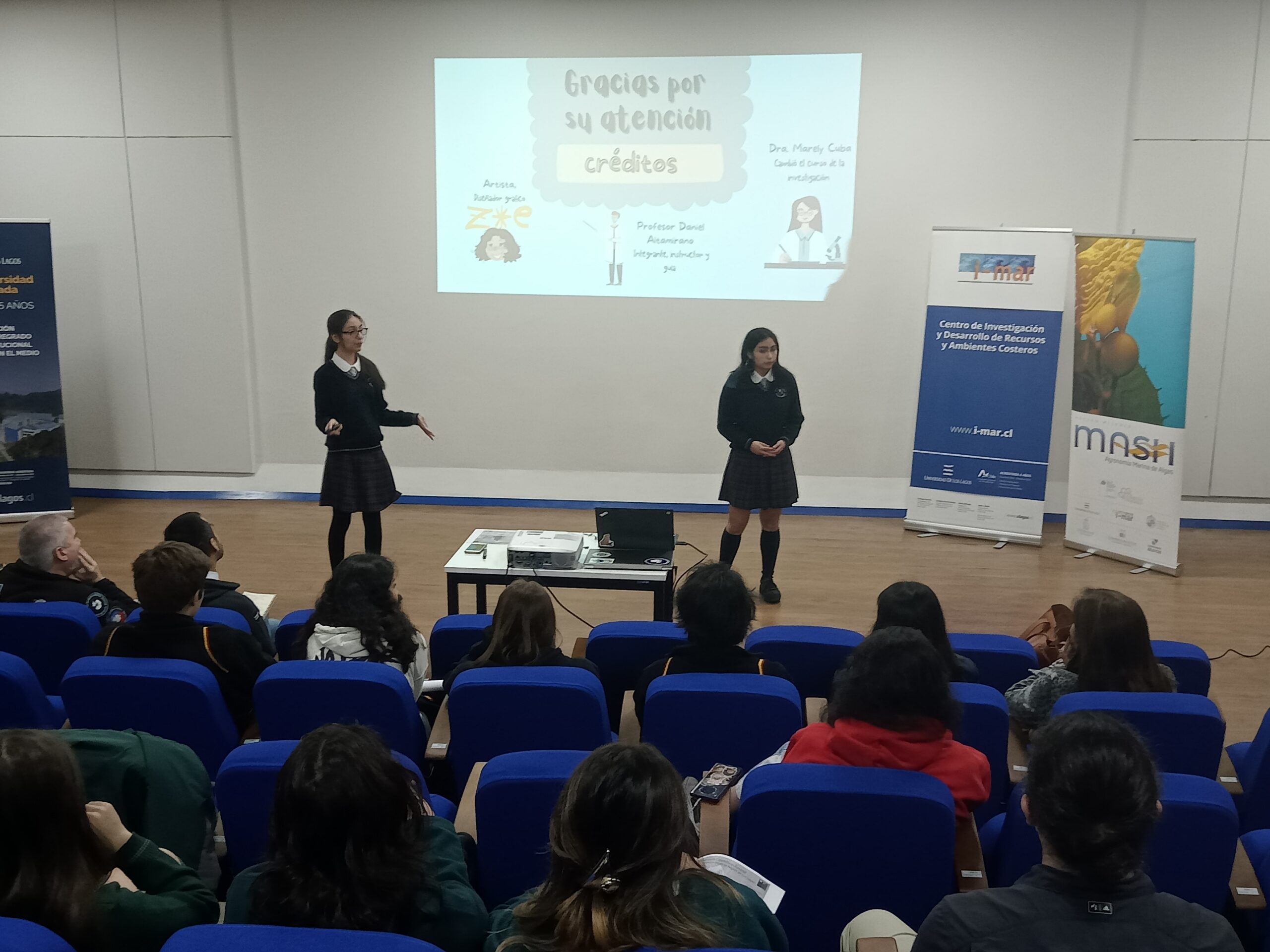 Estudiantes secundarios e investigadores ULagos comparten experiencias de trabajo científico