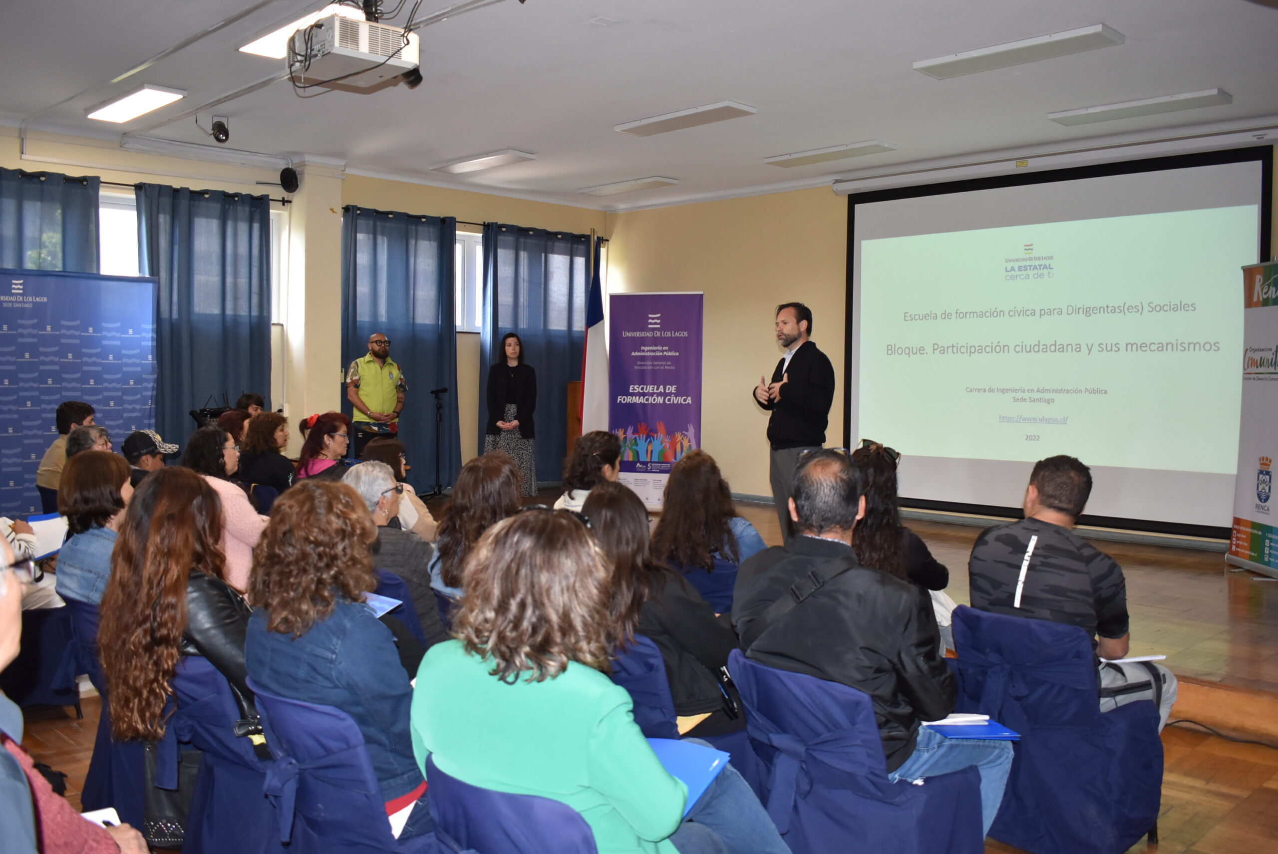 Inauguran nueva versión de la Escuela de Formación Cívica para Dirigentes/as Sociales