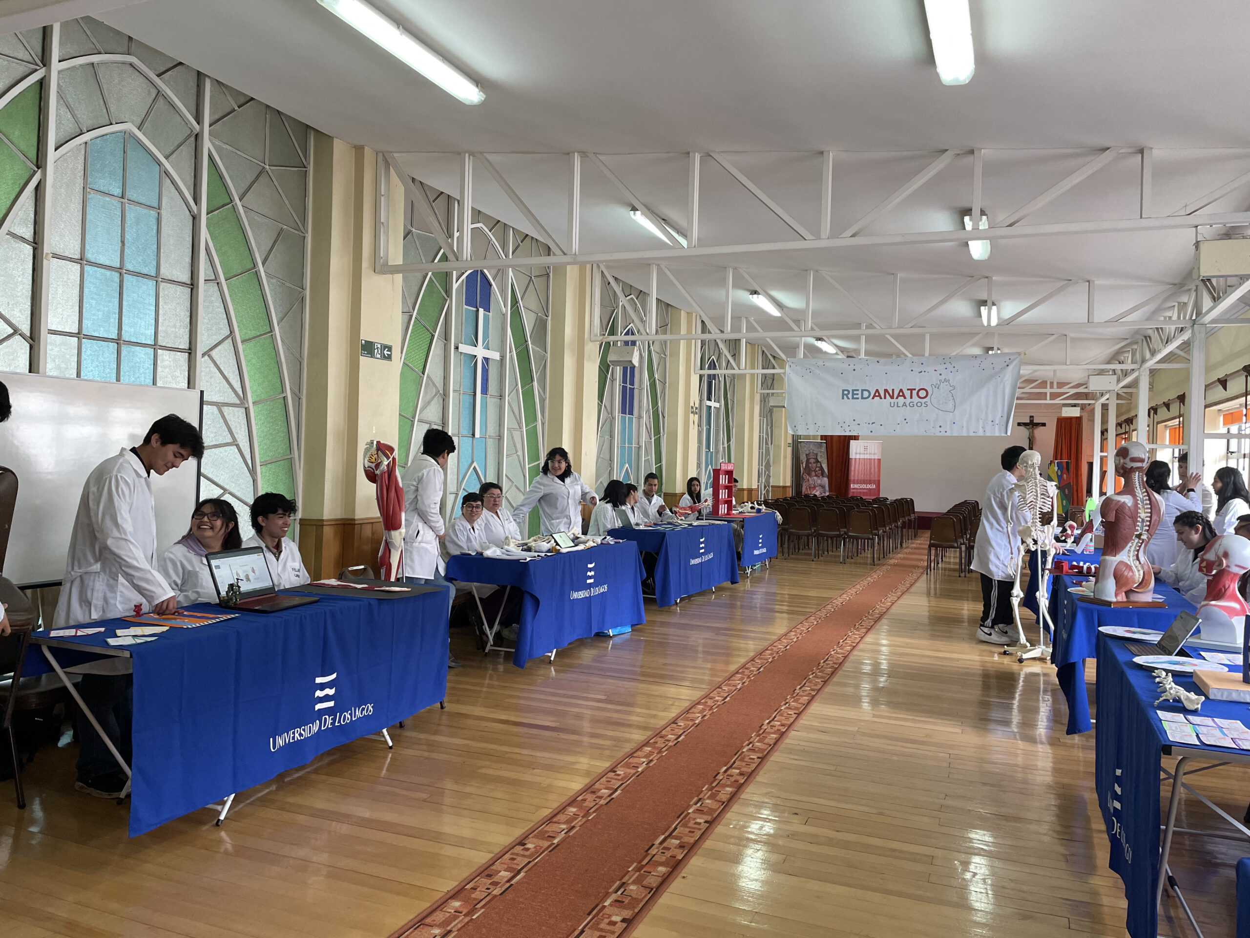 Redanato vuelve a la presencialidad en Liceo Politécnico de Puerto Montt