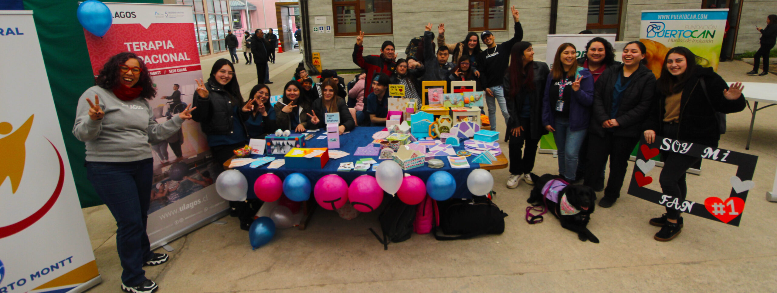 Estudiantes de Terapia Ocupacional participan en feria de la Salud Mental