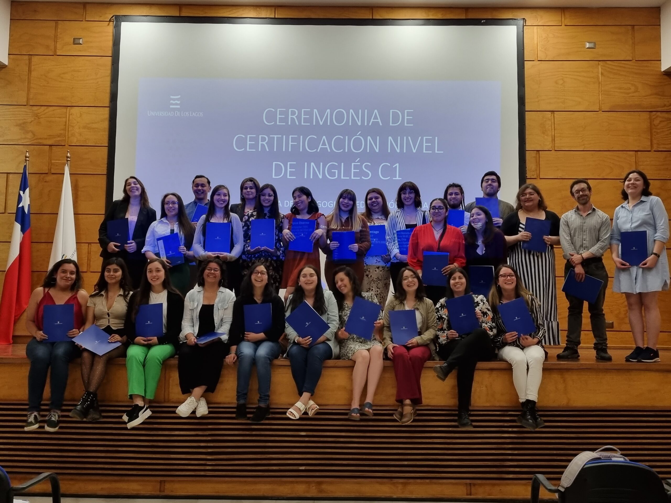 Estudiantes de Pedagogía en Inglés se certificaron tras evaluación con estándares europeos
