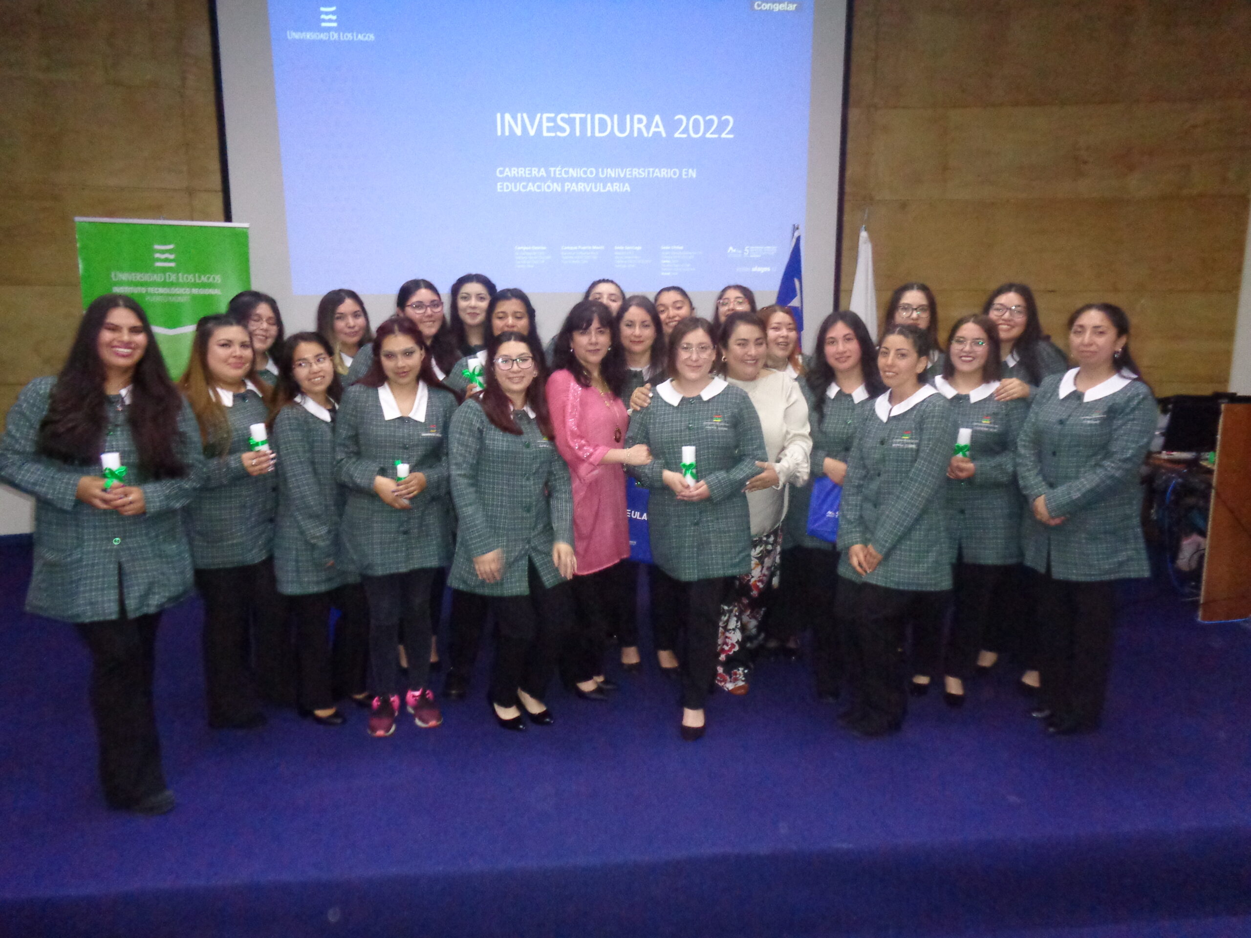 Técnicas en Educación Parvularia celebraron primera investidura