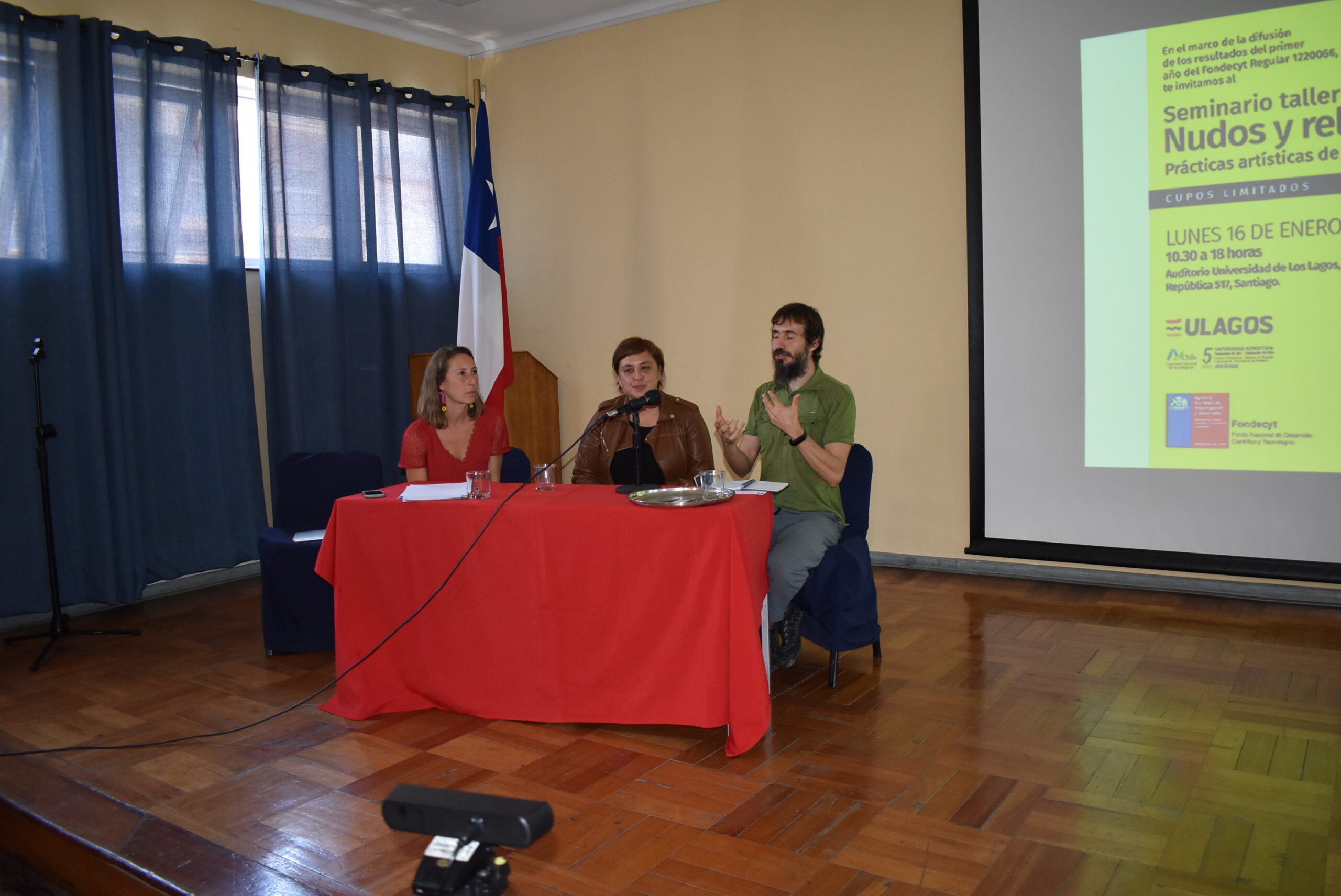 Seminario abordó cómo las prácticas artísticas de mediación aportan en las problemáticas socioculturales