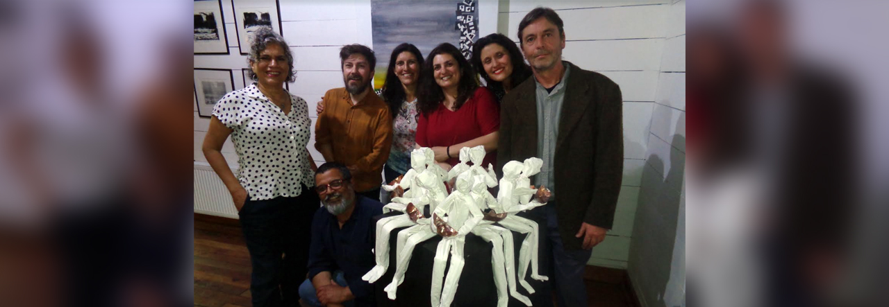 Artistas docentes ULagos inauguran “Los Lagos en 1 m2”