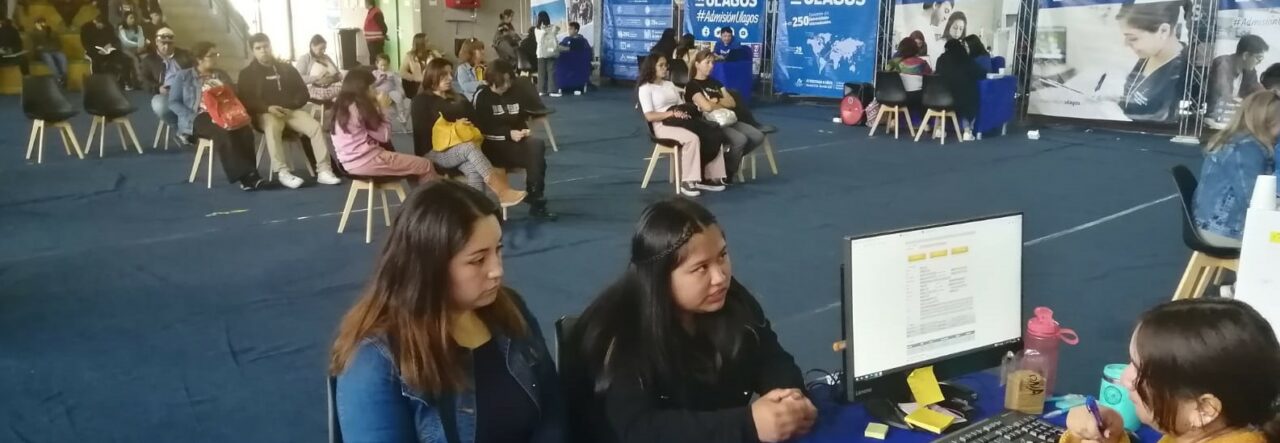Exitoso proceso de matrícula vive la ULagos este 2023