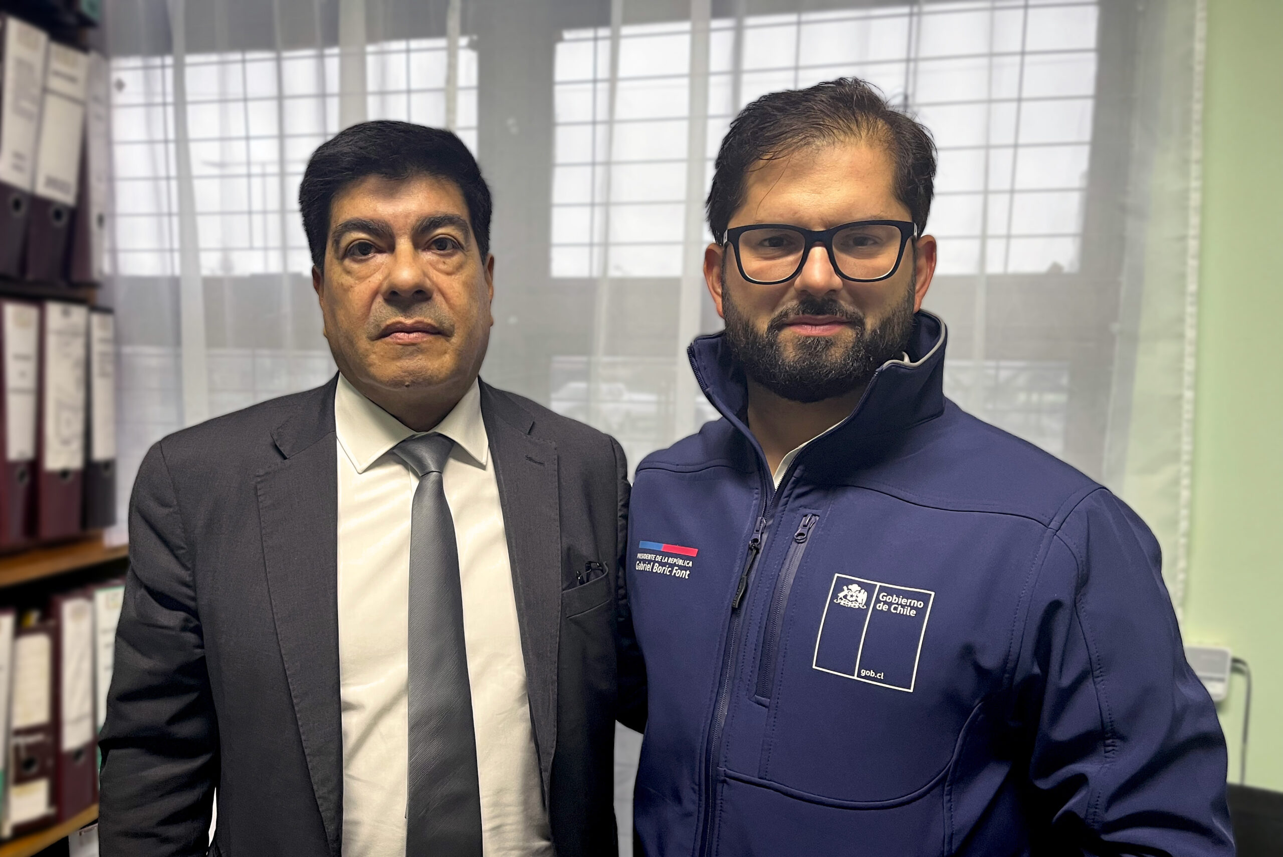 Presidente Boric y Rector Garrido concretan importante reunión