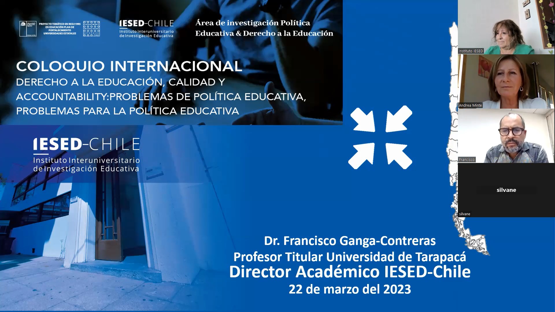 Reflexionan sobre calidad y derecho a la educación en Chile y América Latina