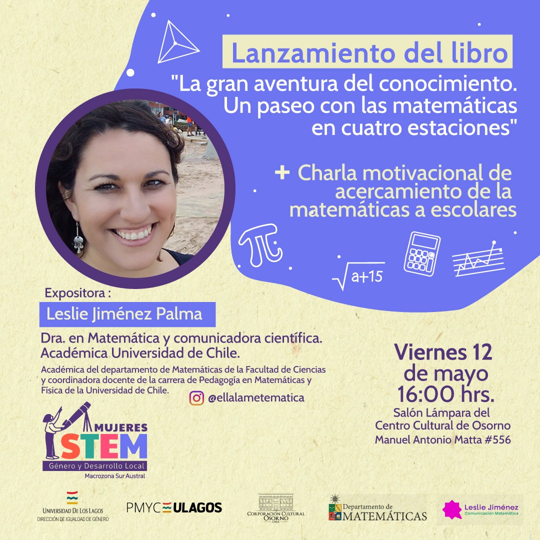 ULagos conmemora este viernes el Día Internacional de la Mujer Matemática