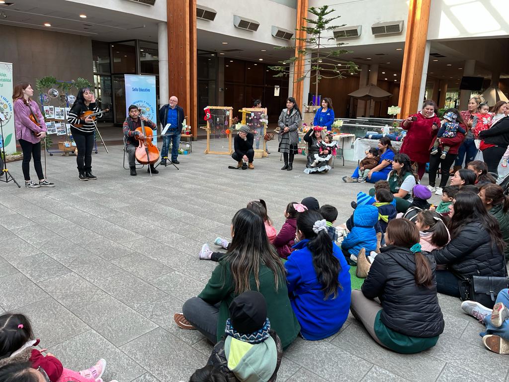 Niñas y niños de la provincia de Osorno vivieron una semana de arte y entretención con la ULagos