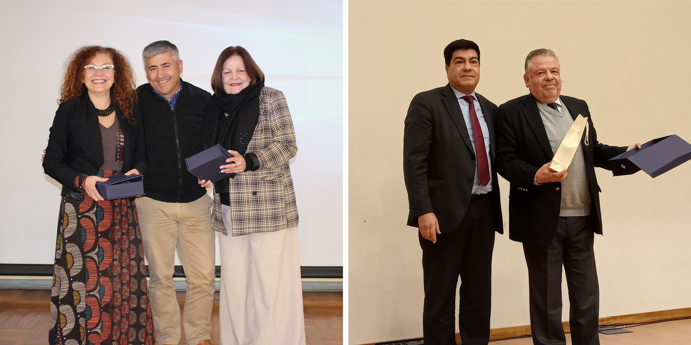 Reconocen trayectoria universitaria de funcionarios/as de la Sede Santiago
