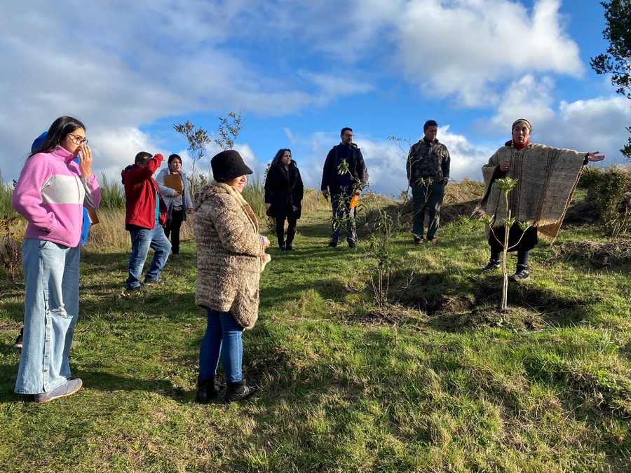 Estudiantes de carreras técnicas de la sede Chiloé iniciarán trabajo de colaboración con la comunidad mapuche williche Fundo Alto Gamboa