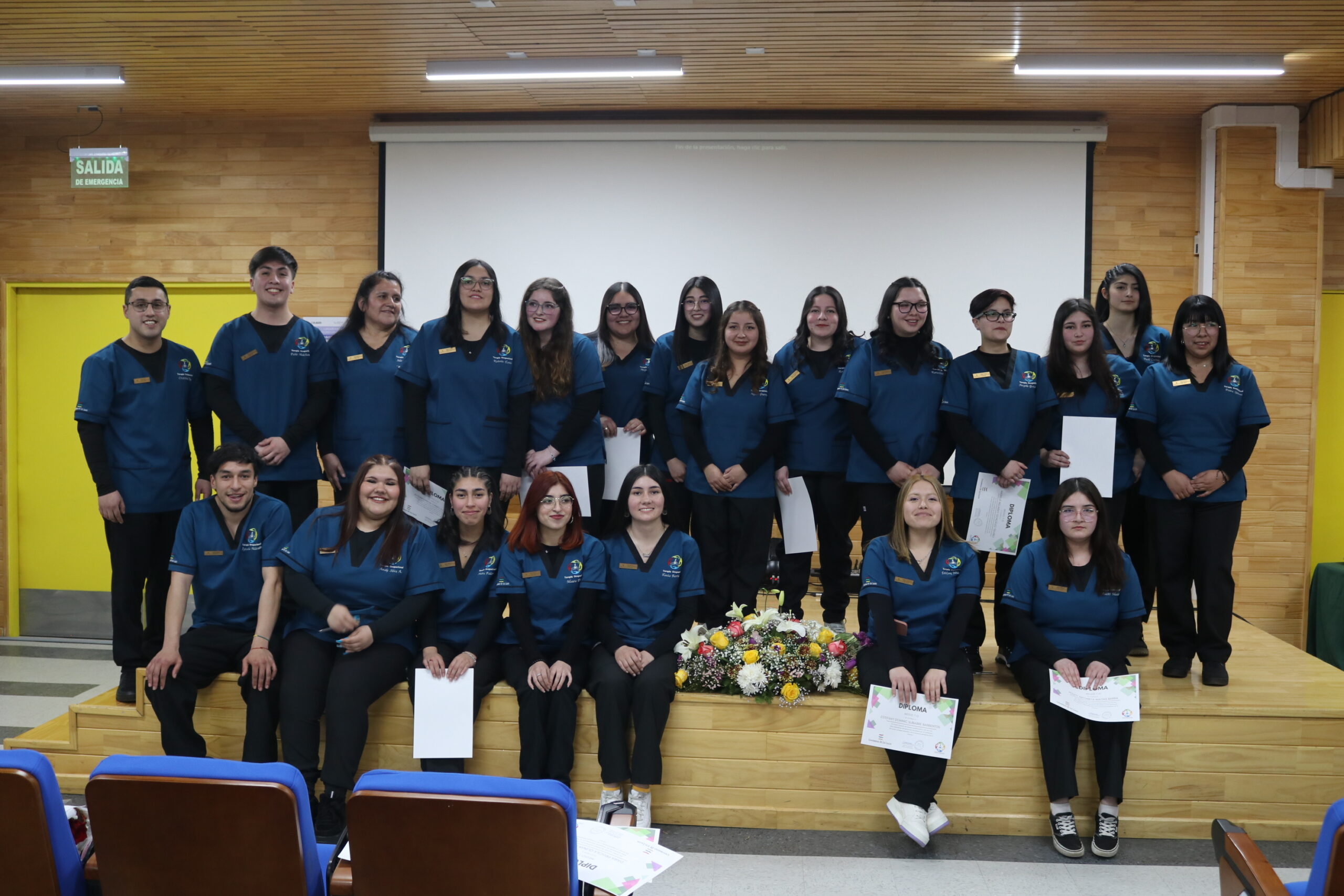 Estudiantes de Terapia Ocupacional tuvieron su ceremonia de investidura