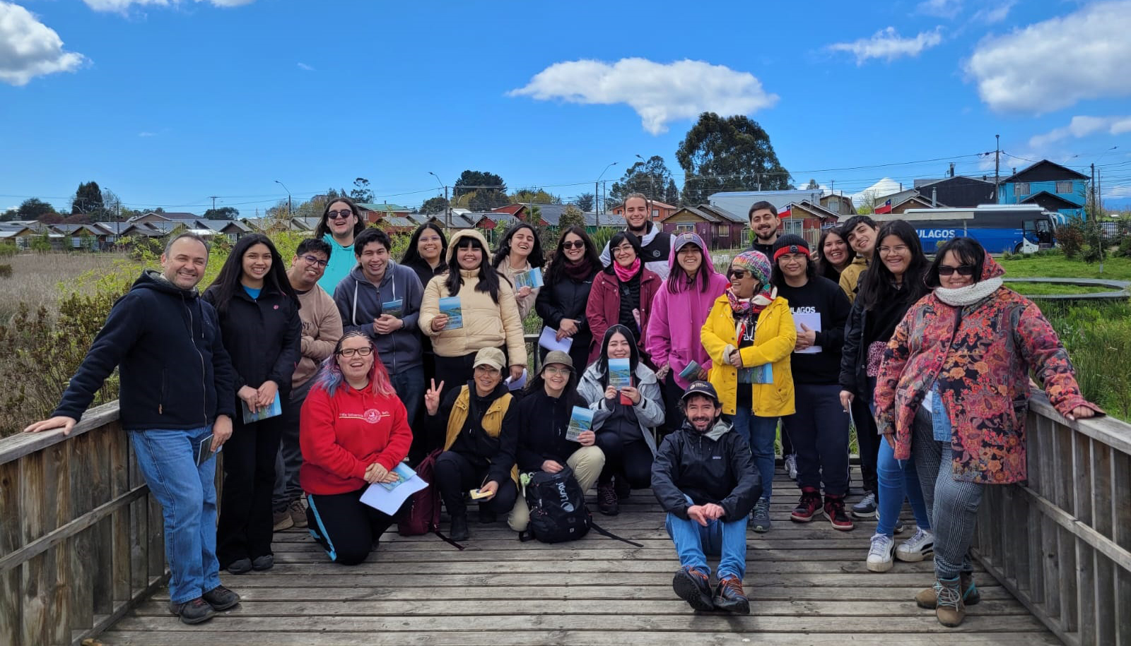 Grupo de voluntarios ambientales “La oveja verde” visita el humedal Baquedano y parque Katalapi