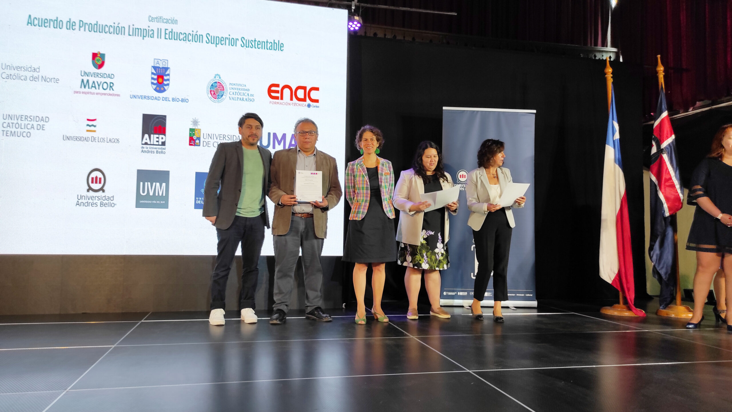 Campus Puerto Montt recibió certificación como Educación Superior Sustentable