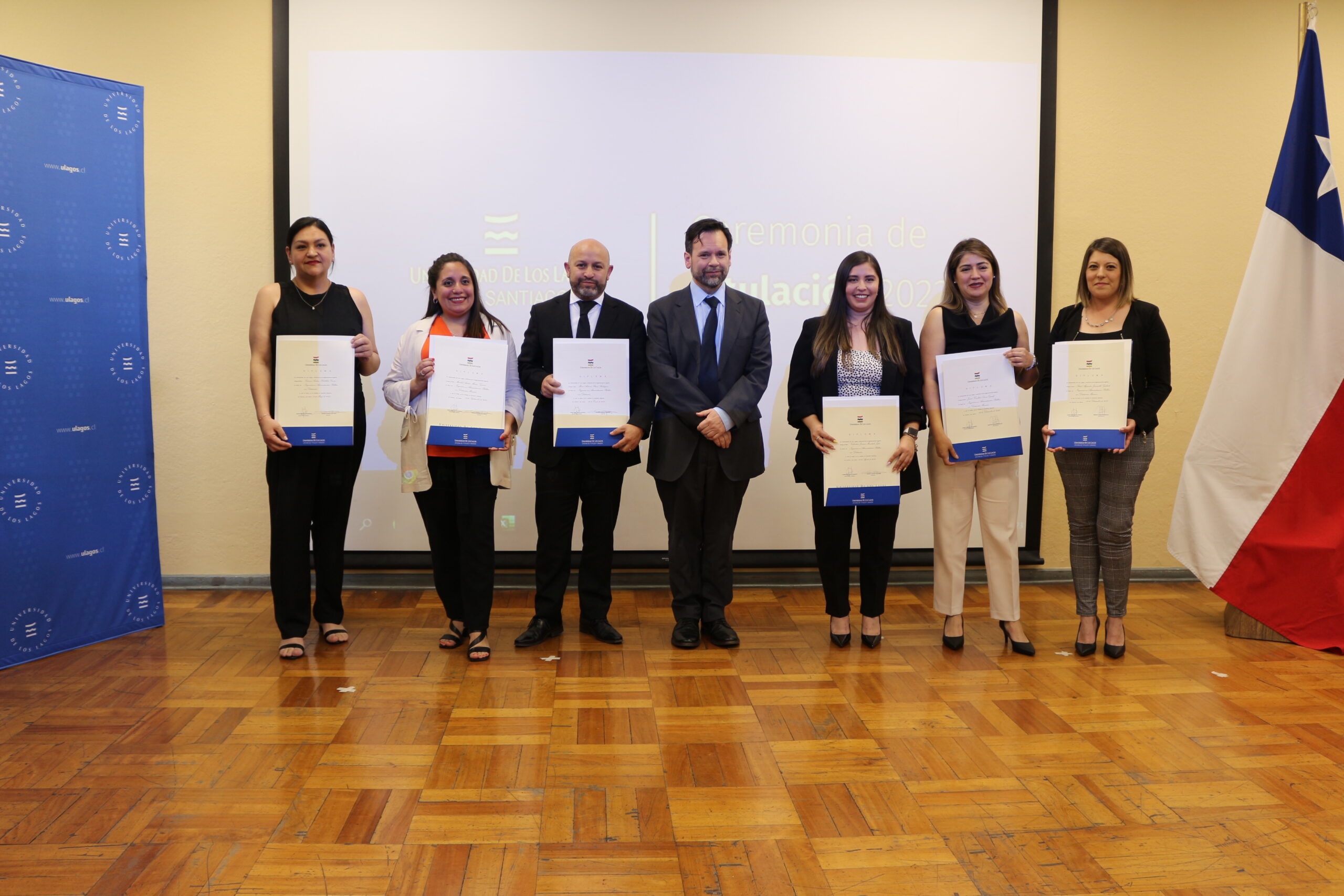 ULagos Santiago tituló a nuevas y nuevos profesionales