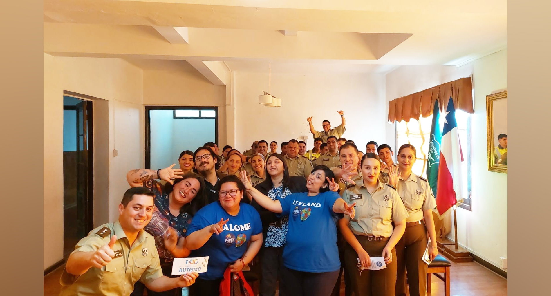 Carabineros estudiantes de diplomado ULagos implementan novedoso proyecto “cajas de la calma”