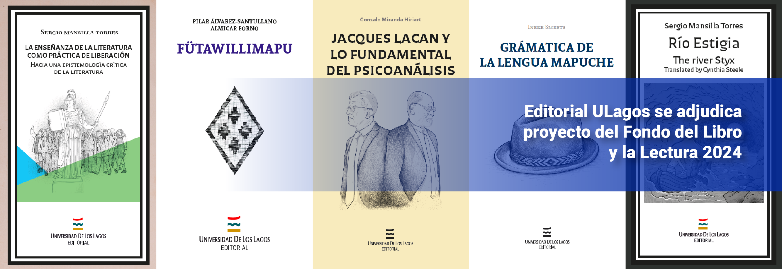 Editorial ULagos se adjudica proyecto del Fondo del Libro y la Lectura 2024