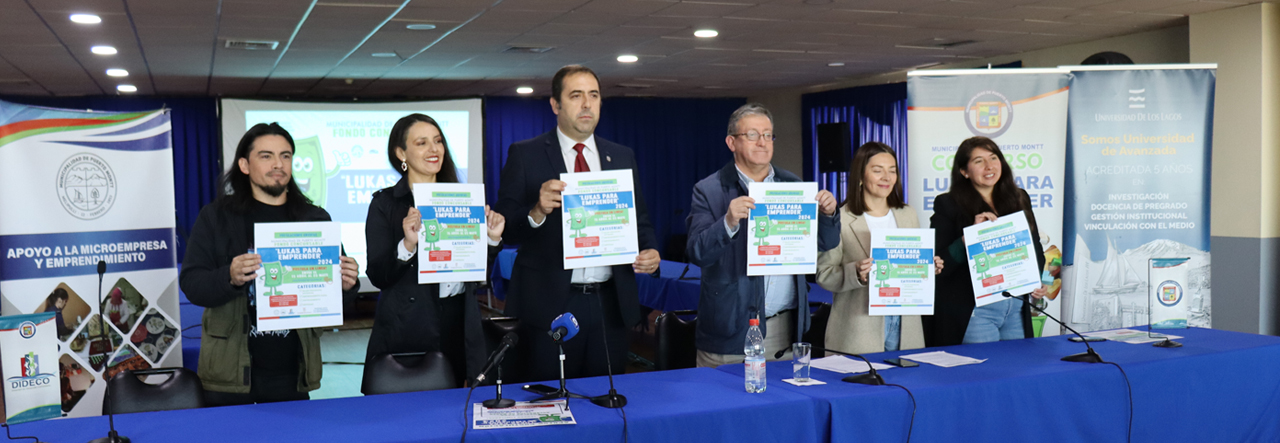 ULagos y Municipio de Puerto Montt premiarán con $70 millones en nueva versión de Lukas Para Emprender