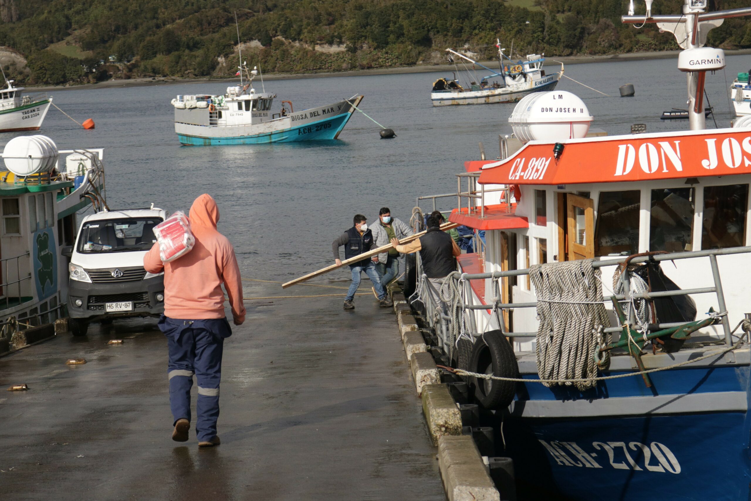 Encuesta de movilidad devela la dificultad y los motivos del desplazamiento de los habitantes de Chiloé