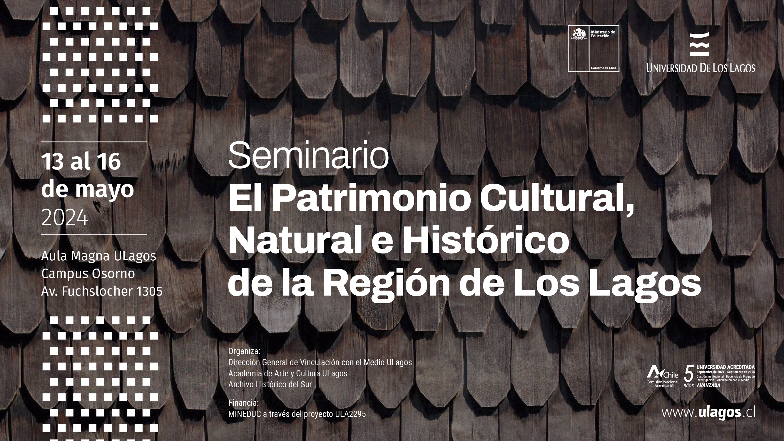 ULagos invita a conmemorar el mes de los Patrimonios con Seminario abierto y gratuito