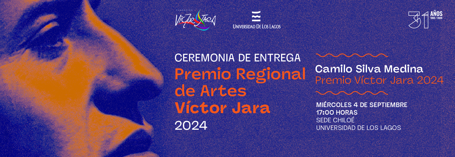Compositor de Maullín Camilo Silva recibirá Premio Víctor Jara