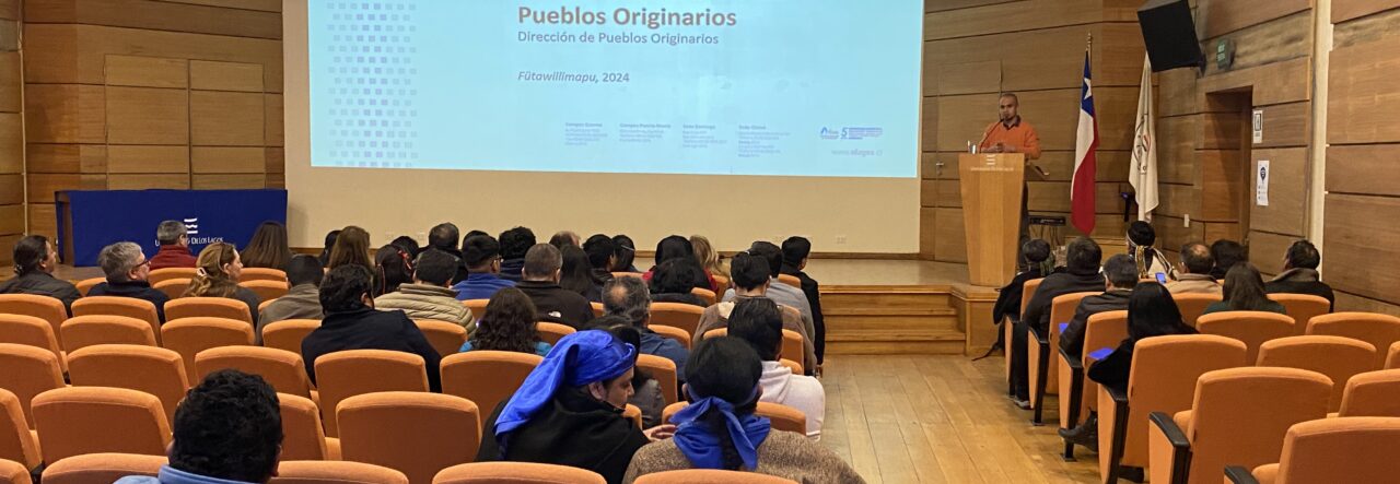 Encuentro de difusión de la política universitaria de pueblos originarios en Osorno