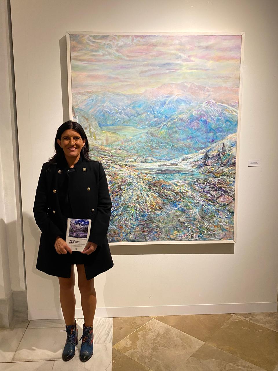 Artista docente ULagos expone en España su trabajo creativo
