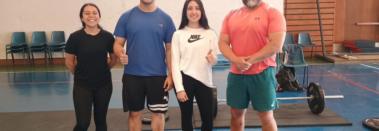 Estudiantes representarán a la ULagos en Campeonato Nacional del Halteriofilia