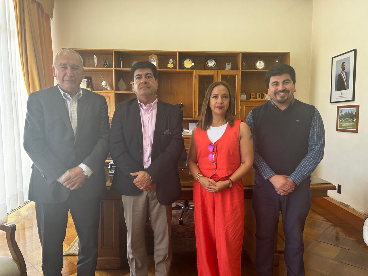 Visita protocolar ratifica lazos de colaboración