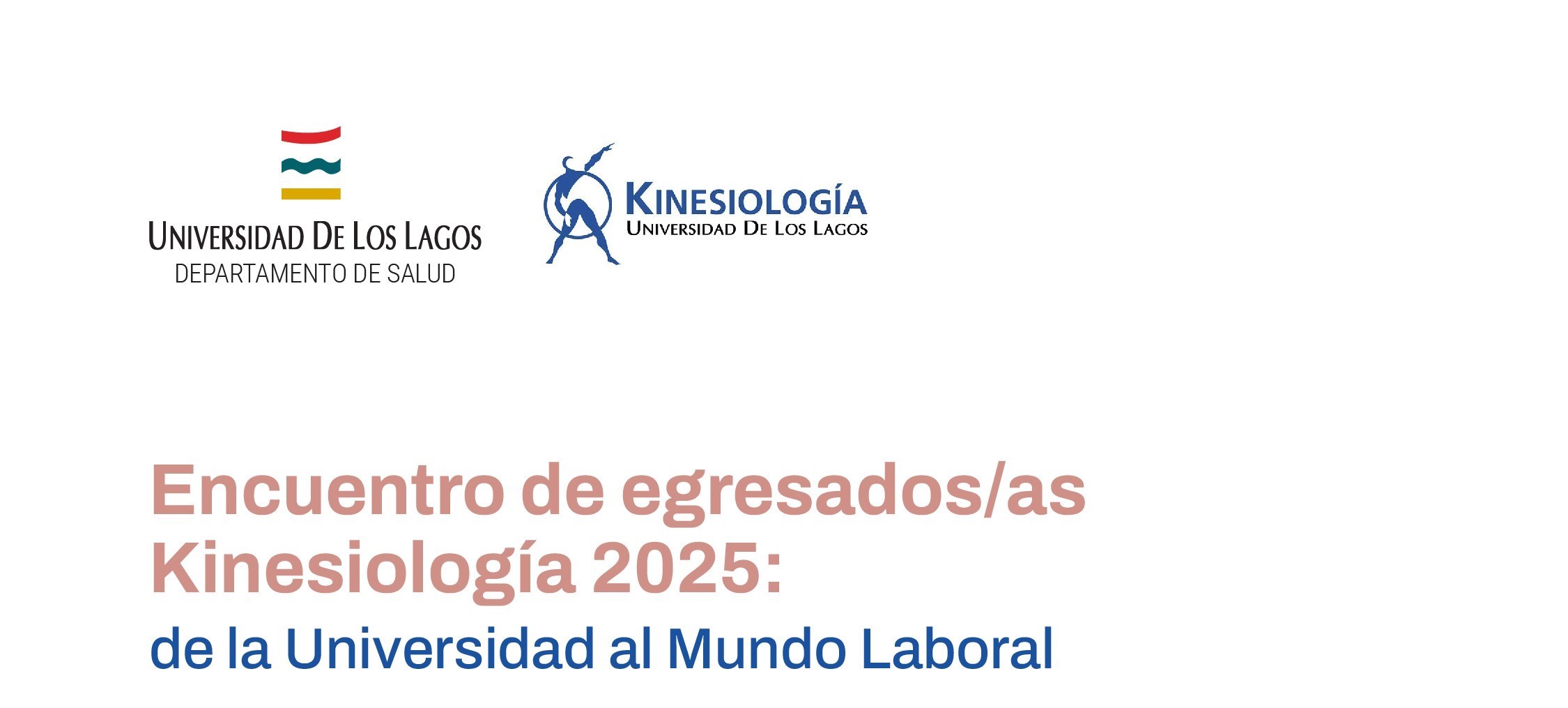 Realizarán Encuentro de Egresadas y Egresados de Kinesiología 2025