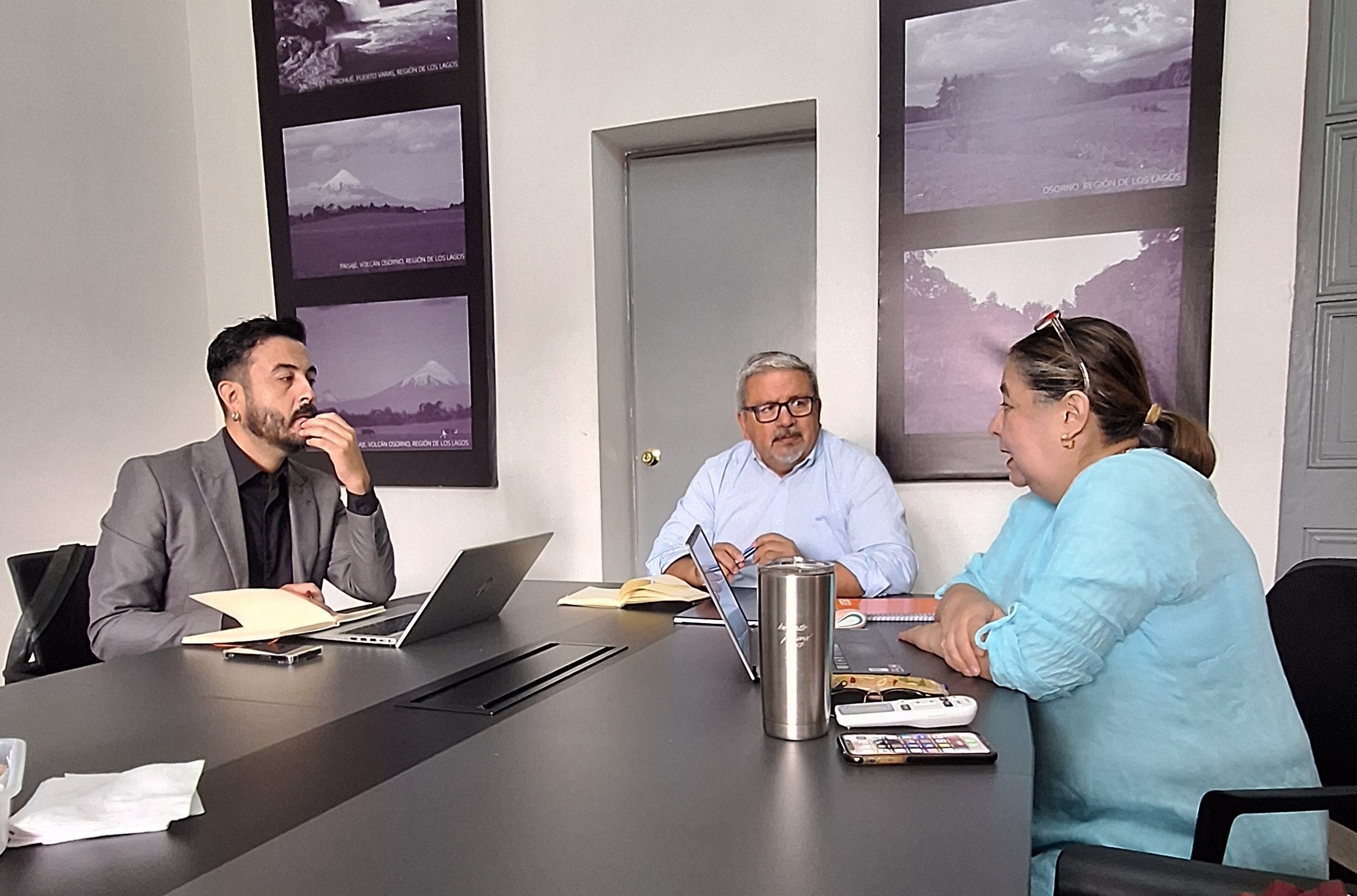 Coordinación de proyecto Red VcM se reúne con analista del Mineduc para abordar proyecciones de trabajo en el área