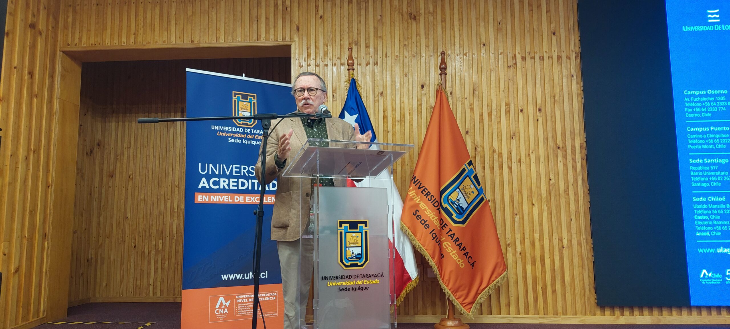 Dr. Delamaza inaugura Año Académico del área de Ciencias Sociales de la UTA con profunda reflexión sobre conflictos territoriales