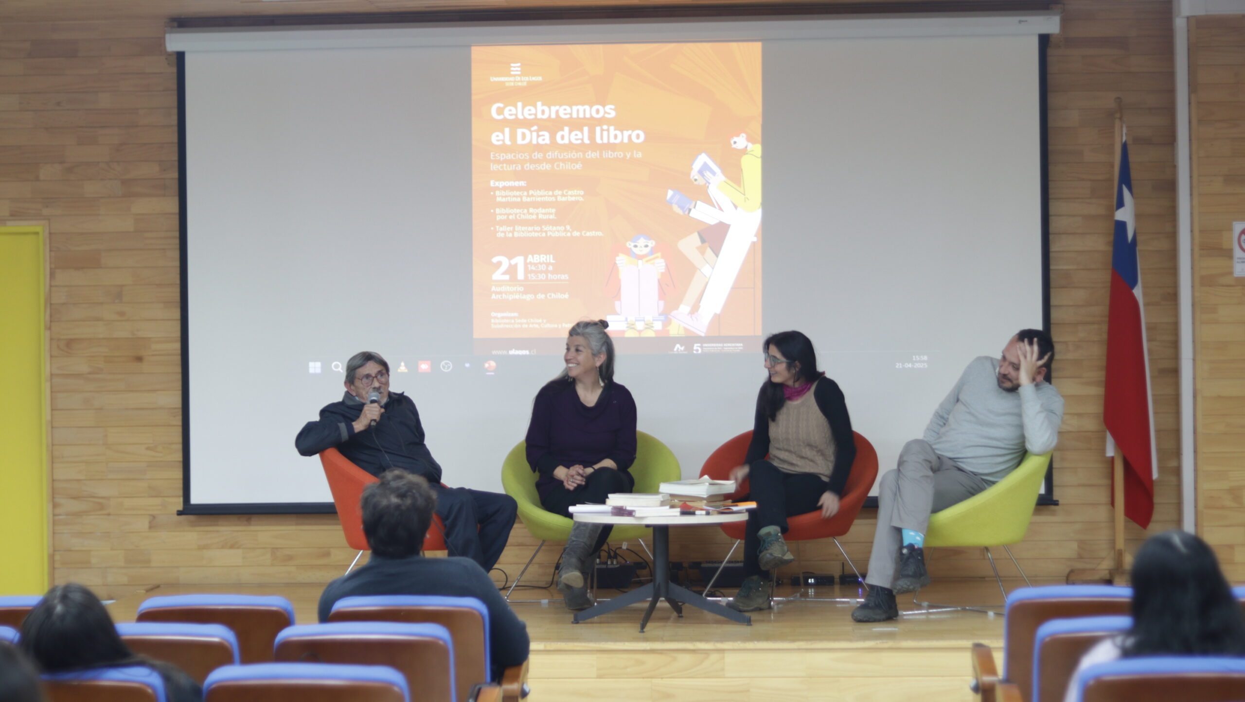 Sede Chiloé festeja el Día del Libro y el Derecho de Autor