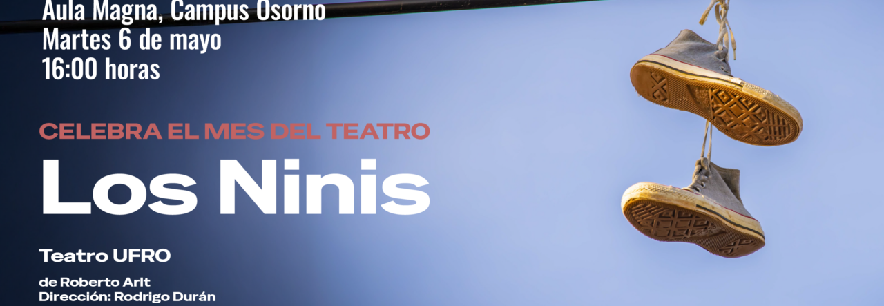 Teatro UFRO presenta obra sobre la marginalidad juvenil