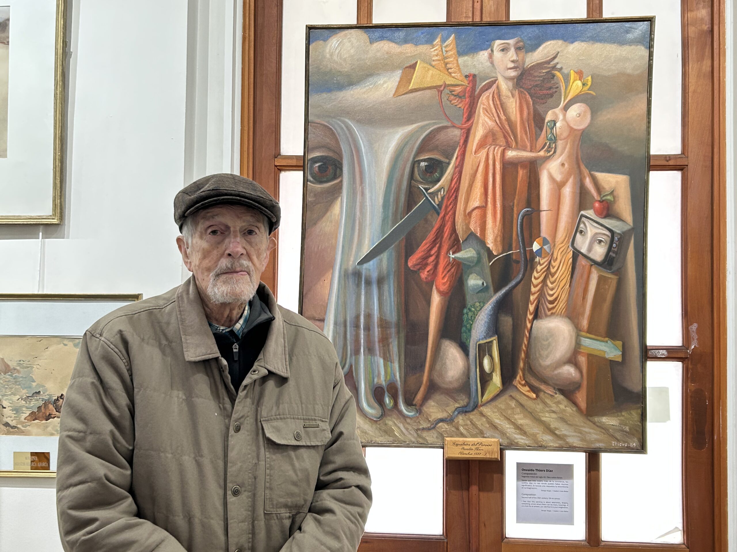 Artista Osvaldo Thiers es postulado al Premio Nacional de Artes Visuales 2025