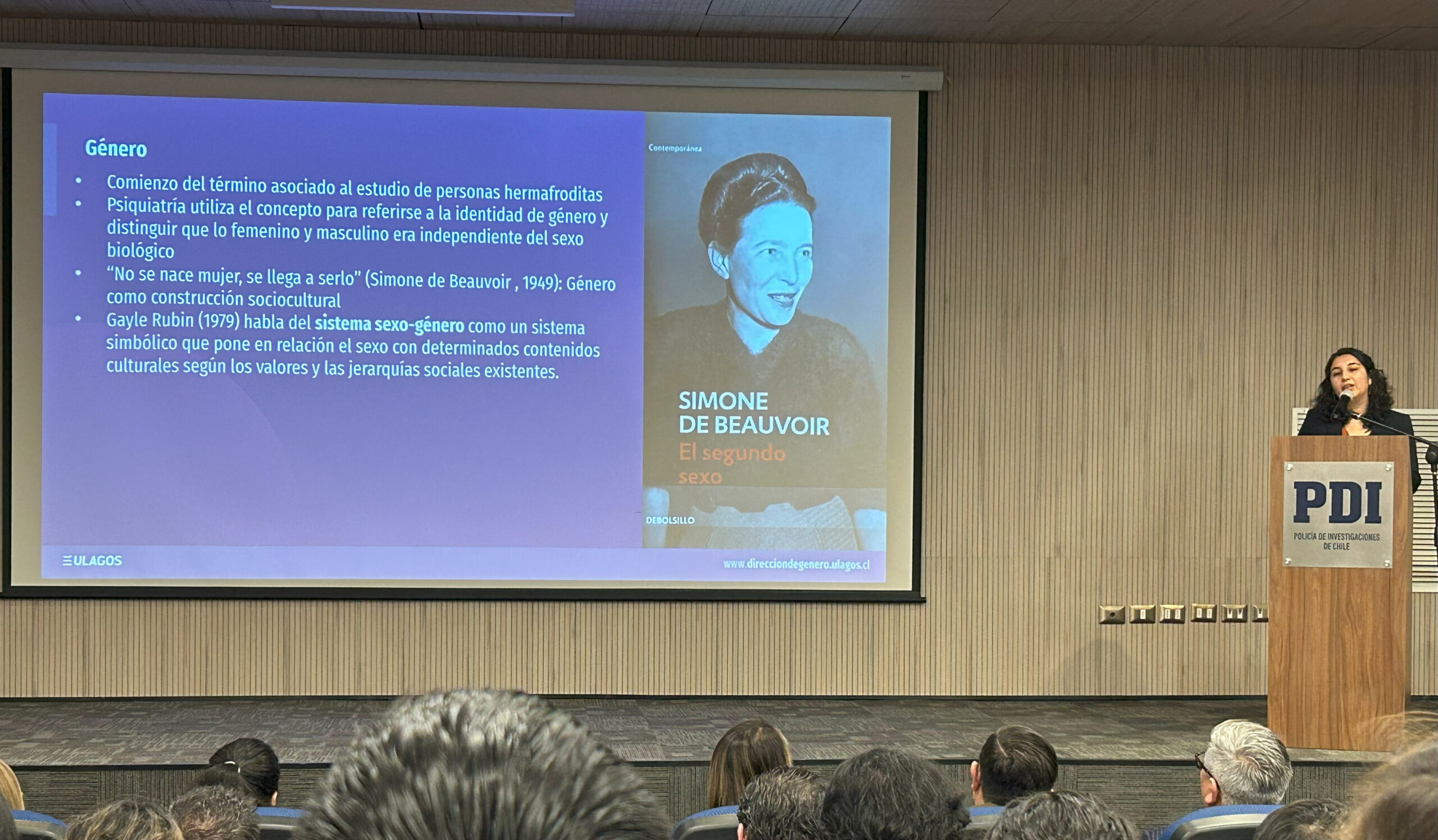 Jornada de intercambio de conocimientos y practicas en materia de género entre la ULagos y la Policía de Investigaciones