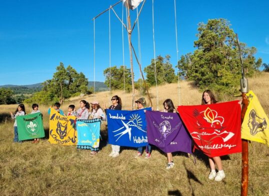 Grupo de Guías y Scouts Huillifotem cumplió 35 años