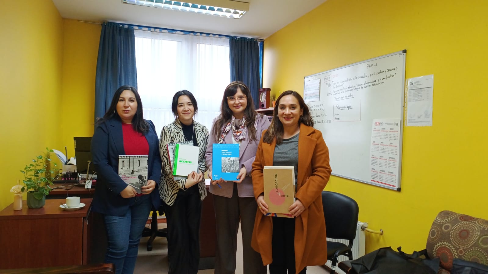 Con visita a la Escuela Libertad de Puerto Montt se dio inicio al proceso de acompañamiento del programa Acciona