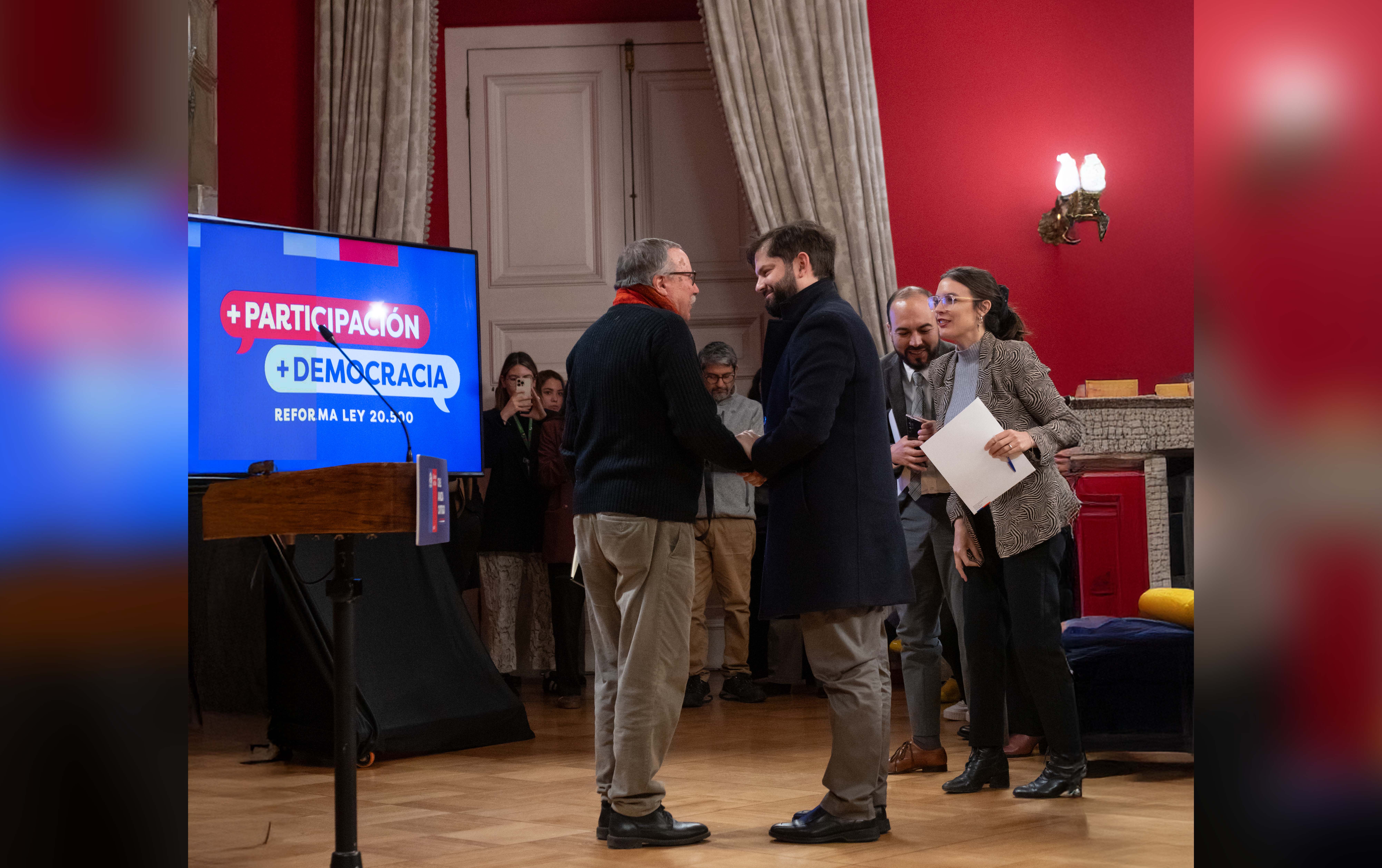 Dr. Delamaza participó en presentación de proyecto que reforma la Ley que fortalece la participación ciudadana