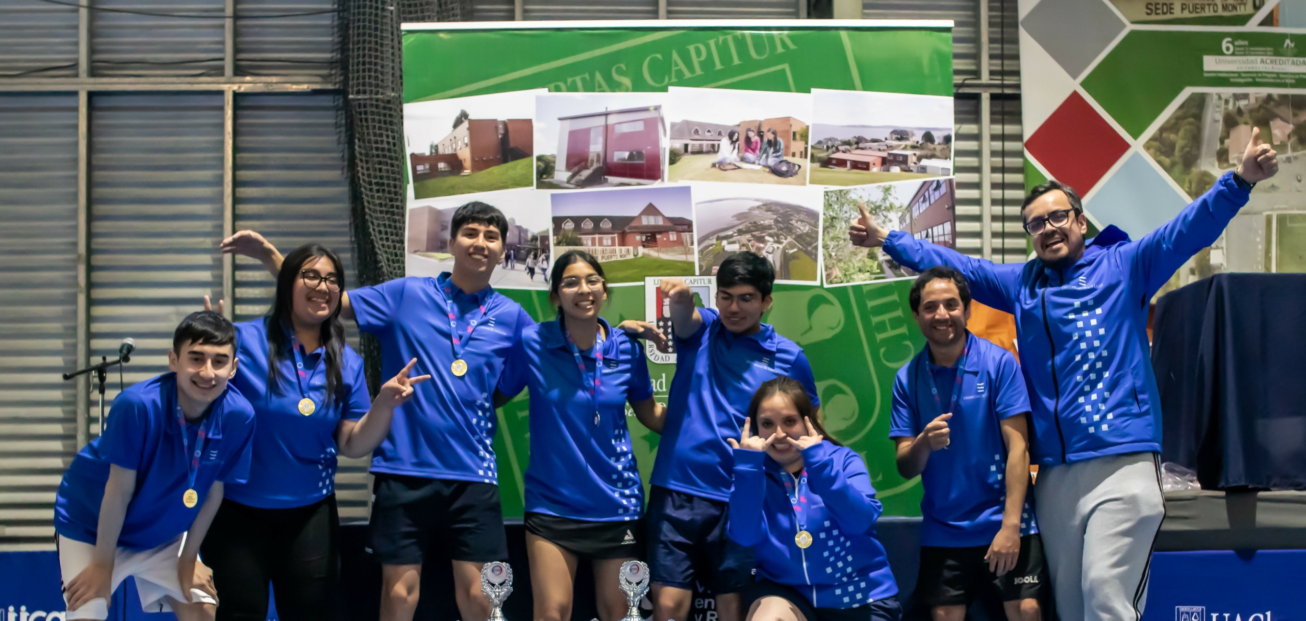 ULagos es campeona regional en damas y varones en tenis de mesa