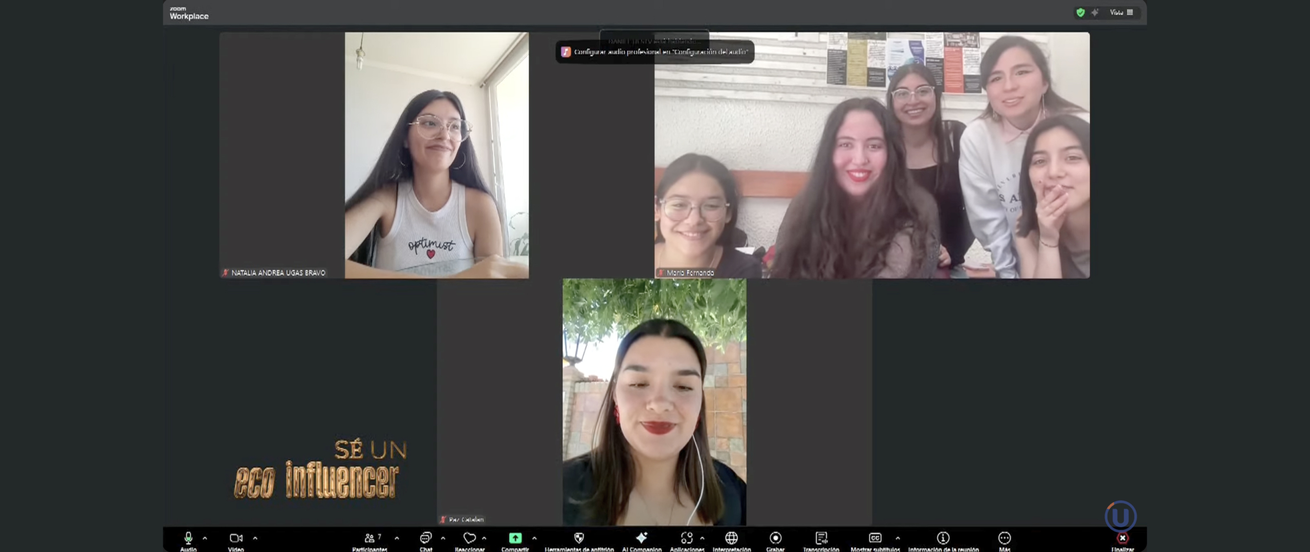 Universidad de Los Lagos fue nuevamente sede de la final del Concurso Eco-Influencers 2025