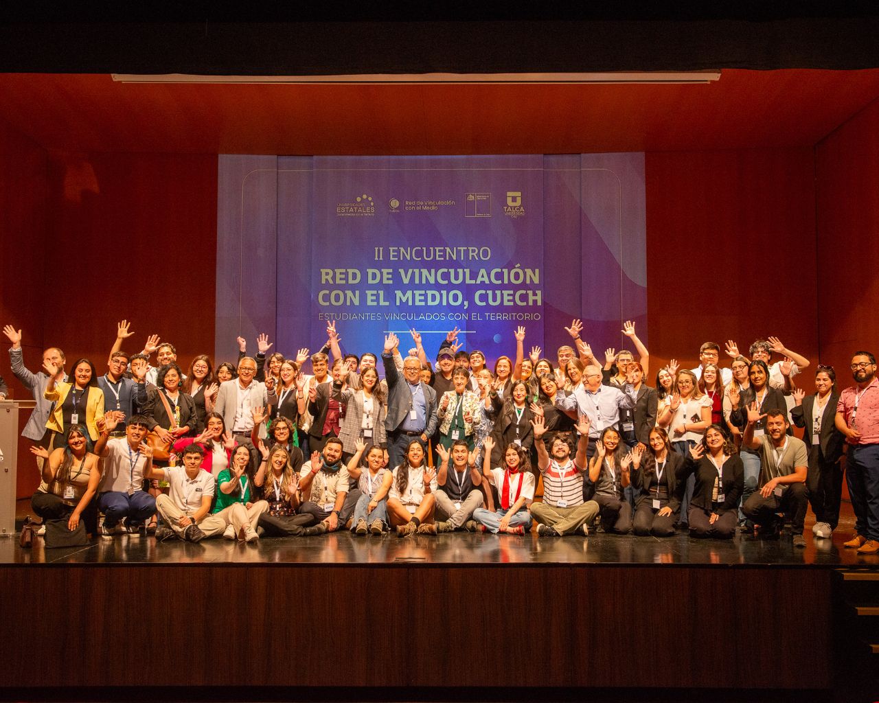 Masivo y exitoso II Encuentro de Estudiantes de Vinculación con el Medio del CUECh