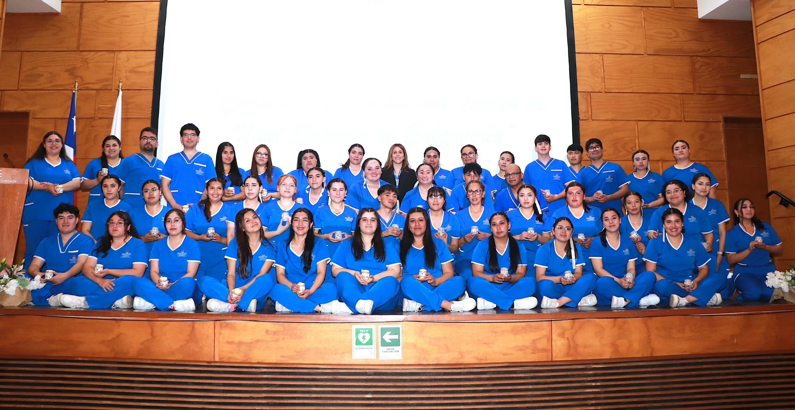 Ceremonia de investidura de estudiantes TENS ULagos destacó la misión de salud integral
