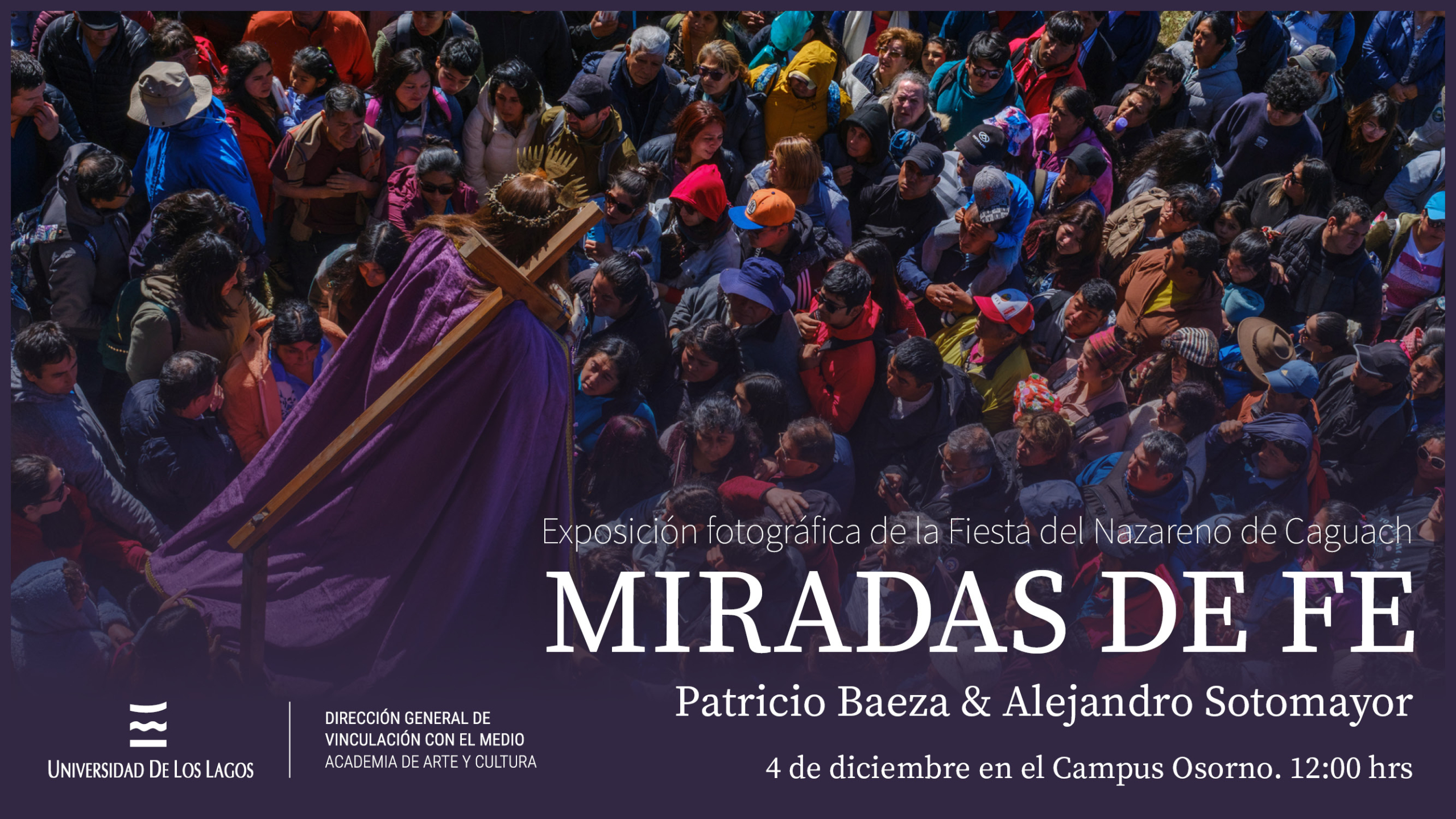 Exposición fotográfica “Miradas de Fe” retrata la devoción y tradición del Nazareno de Caguach